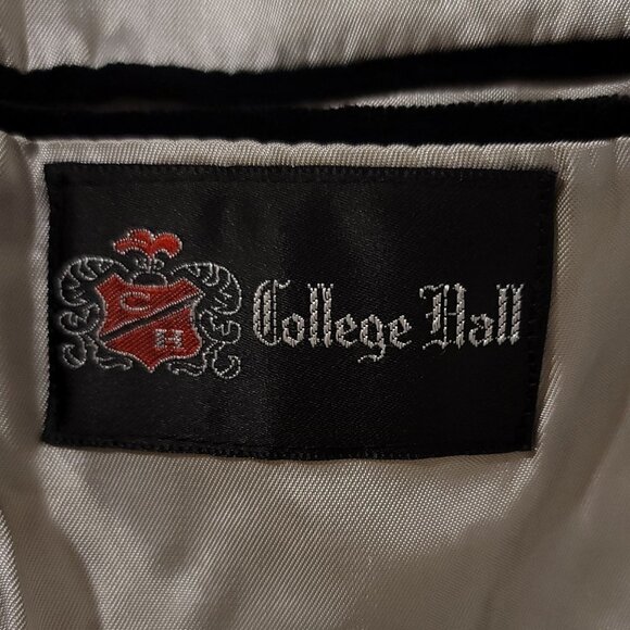 College Hall Velvet Boyfriend Women's Jacket - Picture 7 of 7